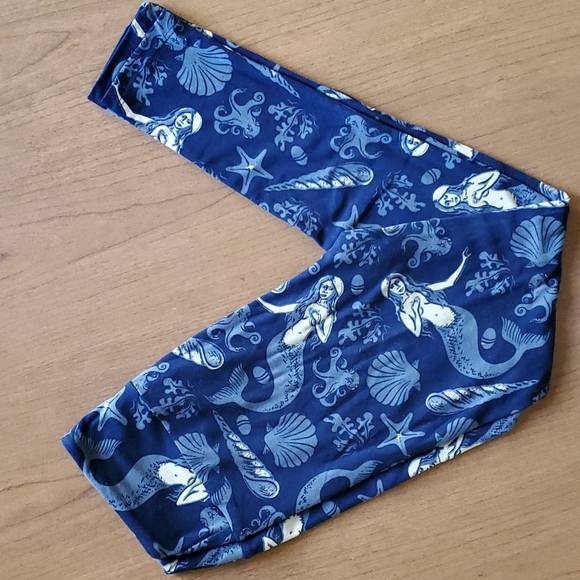 ⚓ Nautical Lot ⚓ Anchor  & Mermaid Leggings!! - Picture 4 of 6